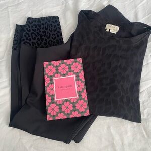 Kate spade leopard 🐆, workout outfit